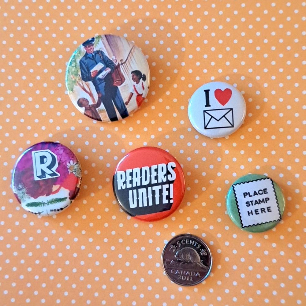 5 pin back buttons